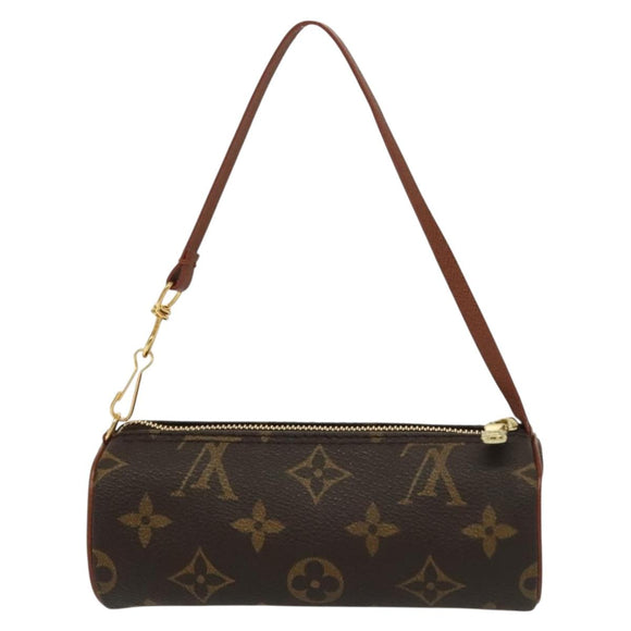 LOUIS VUITTON Monogram Papillon Pouch LV Auth sw1369