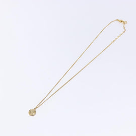 Christian Dior Necklace metal Gold Auth sw1373 - 0