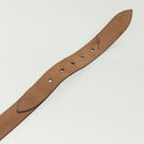 GUCCI Web Sherry Line Belt Leather 40.2"" Brown Red Green 368189 Auth sw1375-8
