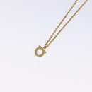 Salvatore Ferragamo Gancini Necklace metal Gold Tone Auth sw1386M-13