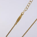 Salvatore Ferragamo Gancini Necklace metal Gold Tone Auth sw1386M-10