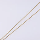 Salvatore Ferragamo Gancini Necklace metal Gold Tone Auth sw1386M-5