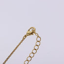 Salvatore Ferragamo Gancini Necklace metal Gold Tone Auth sw1386M-7