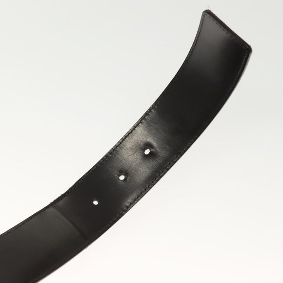 GUCCI Web Sherry Line Belt Leather 37"" Red Green 114984 Auth sw1387