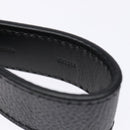 LOUIS VUITTON Damier Graphite LV Dragonne Key Ring M62706 LV Auth sw1392M-10