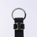 LOUIS VUITTON Damier Graphite LV Dragonne Key Ring M62706 LV Auth sw1392M-3