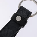 LOUIS VUITTON Damier Graphite LV Dragonne Key Ring M62706 LV Auth sw1392M-6