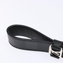 LOUIS VUITTON Damier Graphite LV Dragonne Key Ring M62706 LV Auth sw1392M-7