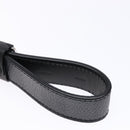 LOUIS VUITTON Damier Graphite LV Dragonne Key Ring M62706 LV Auth sw1392M-8