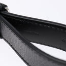 LOUIS VUITTON Damier Graphite LV Dragonne Key Ring M62706 LV Auth sw1392M-9