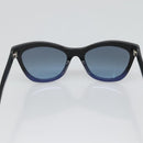 CHANEL Sunglasses plastic Black CC Auth sw1395V-8
