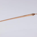 PRADA Sunglasses metal Gold Auth sw1398-11