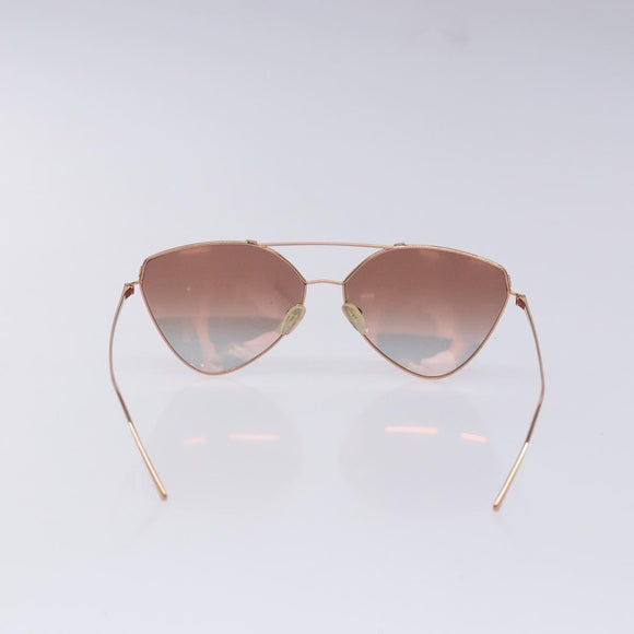 PRADA Sunglasses metal Gold Auth sw1398