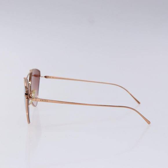 PRADA Sunglasses metal Gold Auth sw1398