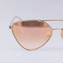 PRADA Sunglasses metal Gold Auth sw1398-6