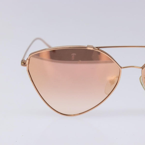 PRADA Sunglasses metal Gold Auth sw1398