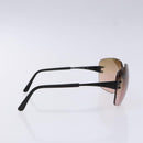CHANEL Sunglasses plastic Brown CC Auth sw1401-5