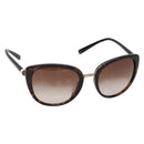 BVLGARI Sunglasses Plastic Brown Auth sw1404-1