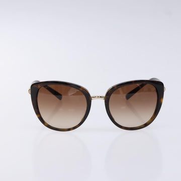 BVLGARI Sunglasses Plastic Brown Auth sw1404 - 0