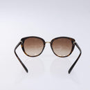 BVLGARI Sunglasses Plastic Brown Auth sw1404-3