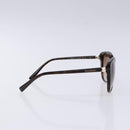 BVLGARI Sunglasses Plastic Brown Auth sw1404-5