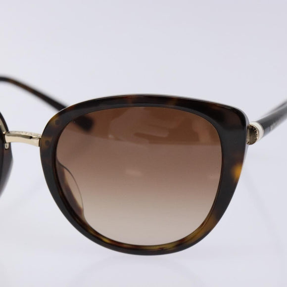 BVLGARI Sunglasses Plastic Brown Auth sw1404