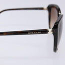 BVLGARI Sunglasses Plastic Brown Auth sw1404-8