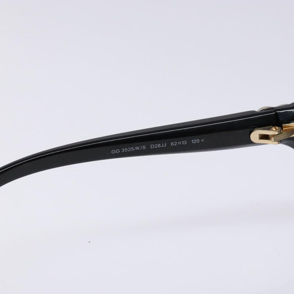 GUCCI Sunglasses plastic Black Auth sw1408