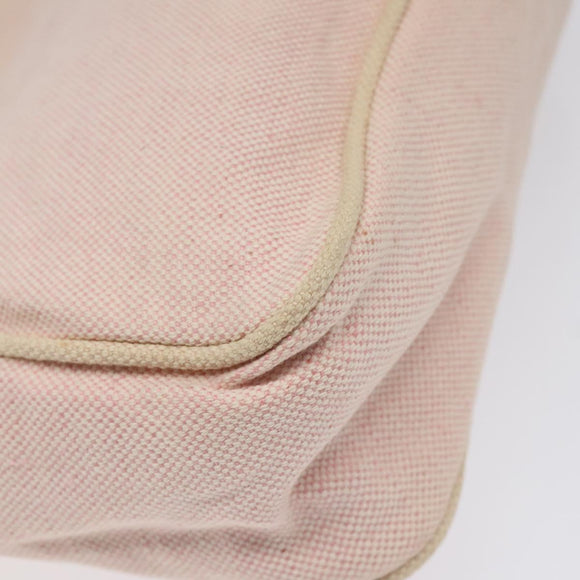 PRADA Sports Mini Hobo Hand Bag Canvas Pink Auth sw141