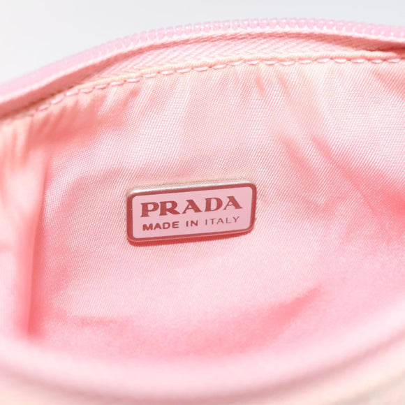 PRADA Sports Mini Hobo Hand Bag Canvas Pink Auth sw141