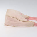 PRADA Sports Mini Hobo Hand Bag Canvas Pink Auth sw141-3