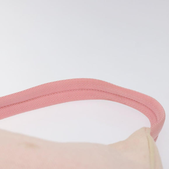 PRADA Sports Mini Hobo Hand Bag Canvas Pink Auth sw141