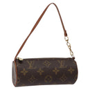 LOUIS VUITTON Monogram Papillon Pouch LV Auth sw1414-1