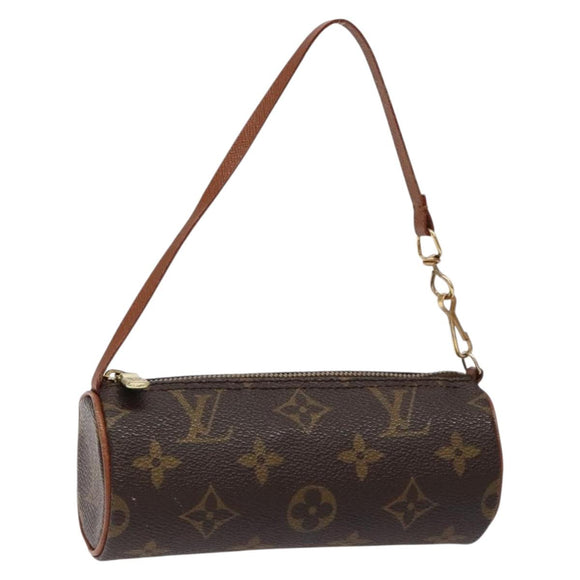 LOUIS VUITTON Monogram Papillon Pouch LV Auth sw1414