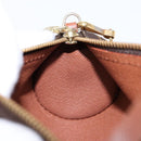 LOUIS VUITTON Monogram Papillon Pouch LV Auth sw1414-17