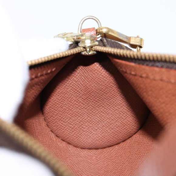 LOUIS VUITTON Monogram Papillon Pouch LV Auth sw1414