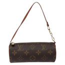 LOUIS VUITTON Monogram Papillon Pouch LV Auth sw1414-13