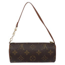 LOUIS VUITTON Monogram Papillon Pouch LV Auth sw1414-2
