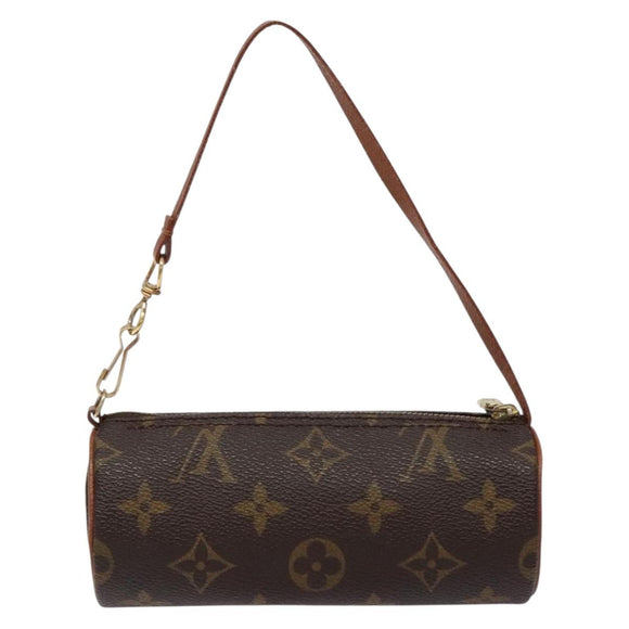 LOUIS VUITTON Monogram Papillon Pouch LV Auth sw1414