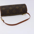 LOUIS VUITTON Monogram Papillon Pouch LV Auth sw1414-7