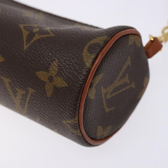 LOUIS VUITTON Monogram Papillon Pouch LV Auth sw1415