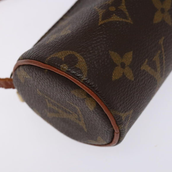 LOUIS VUITTON Monogram Papillon Pouch LV Auth sw1415