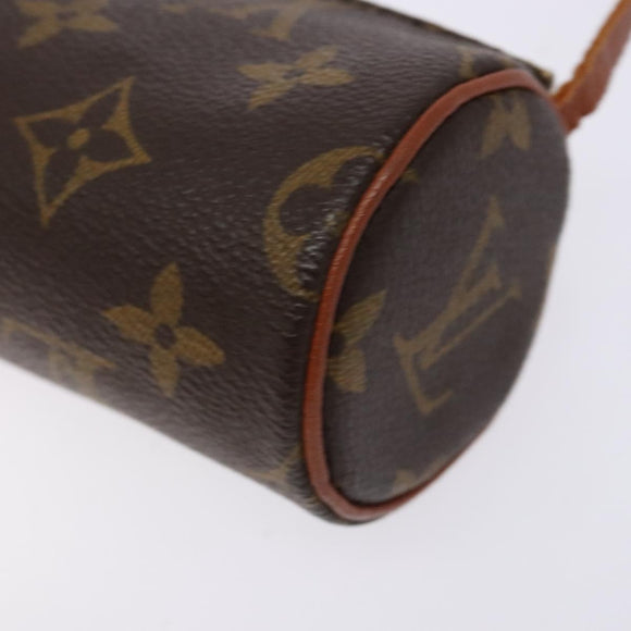 LOUIS VUITTON Monogram Papillon Pouch LV Auth sw1415