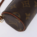 LOUIS VUITTON Monogram Papillon Pouch LV Auth sw1415-16