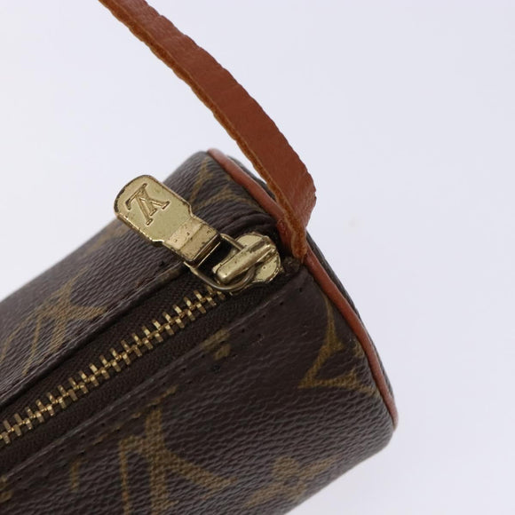 LOUIS VUITTON Monogram Papillon Pouch LV Auth sw1415