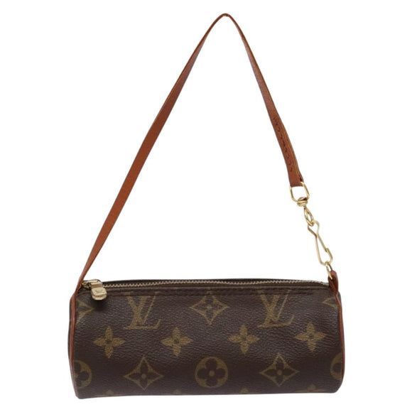 LOUIS VUITTON Monogram Papillon Pouch LV Auth sw1415