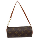 LOUIS VUITTON Monogram Papillon Pouch LV Auth sw1415-2