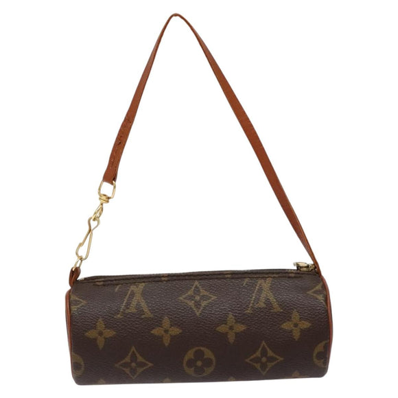 LOUIS VUITTON Monogram Papillon Pouch LV Auth sw1415