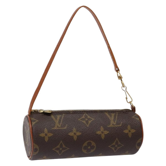 LOUIS VUITTON Monogram Papillon Pouch LV Auth sw1417
