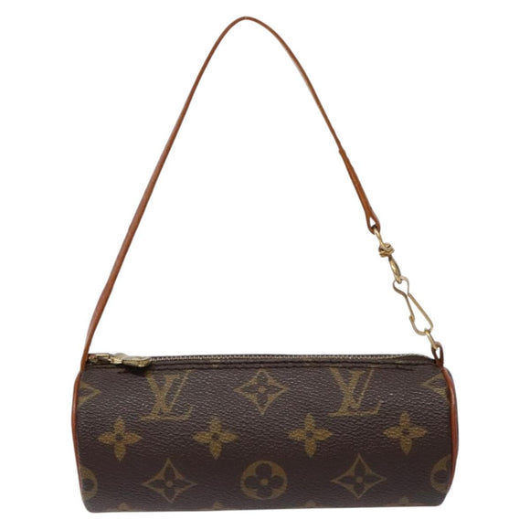 LOUIS VUITTON Monogram Papillon Pouch LV Auth sw1417